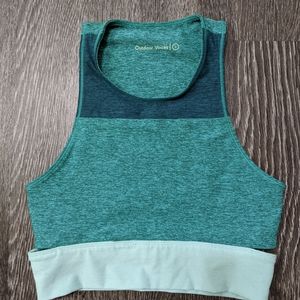 Slashback Crop Top